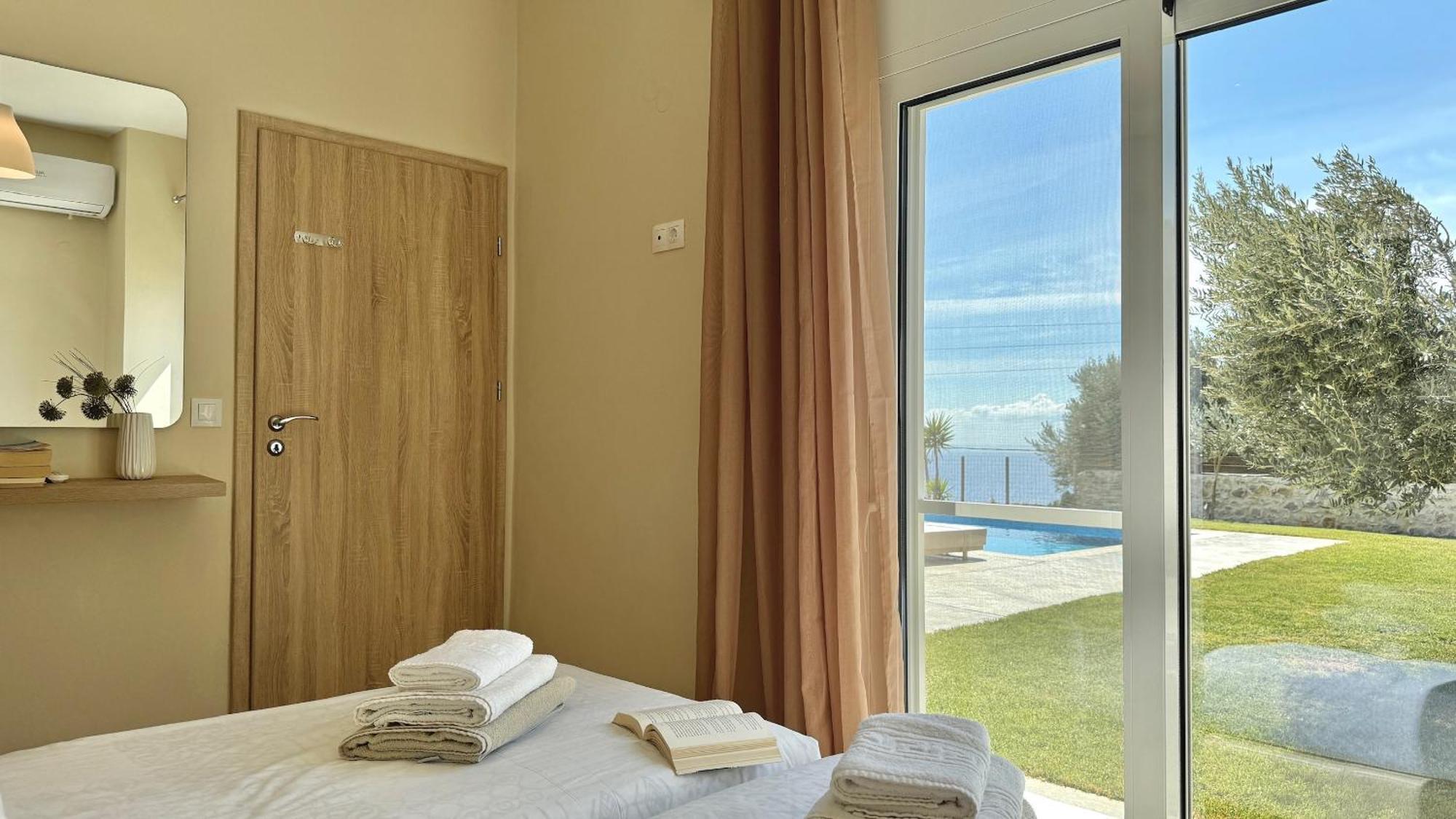 Villa Michael Triopetra Private Villa, Private Swimming Pool, Garden, Panoramic Sunset Esterno foto