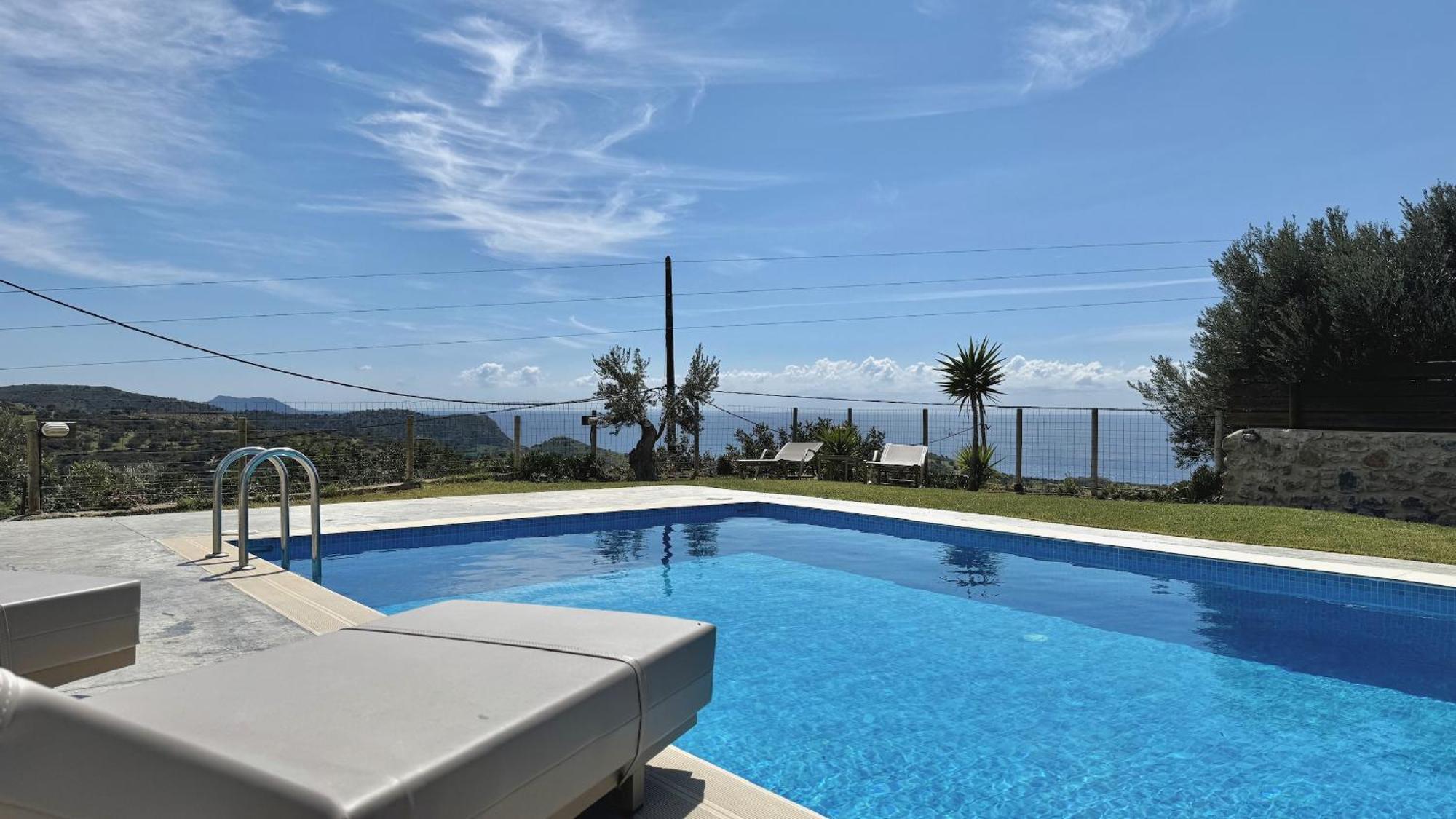 Villa Michael Triopetra Private Villa, Private Swimming Pool, Garden, Panoramic Sunset Esterno foto