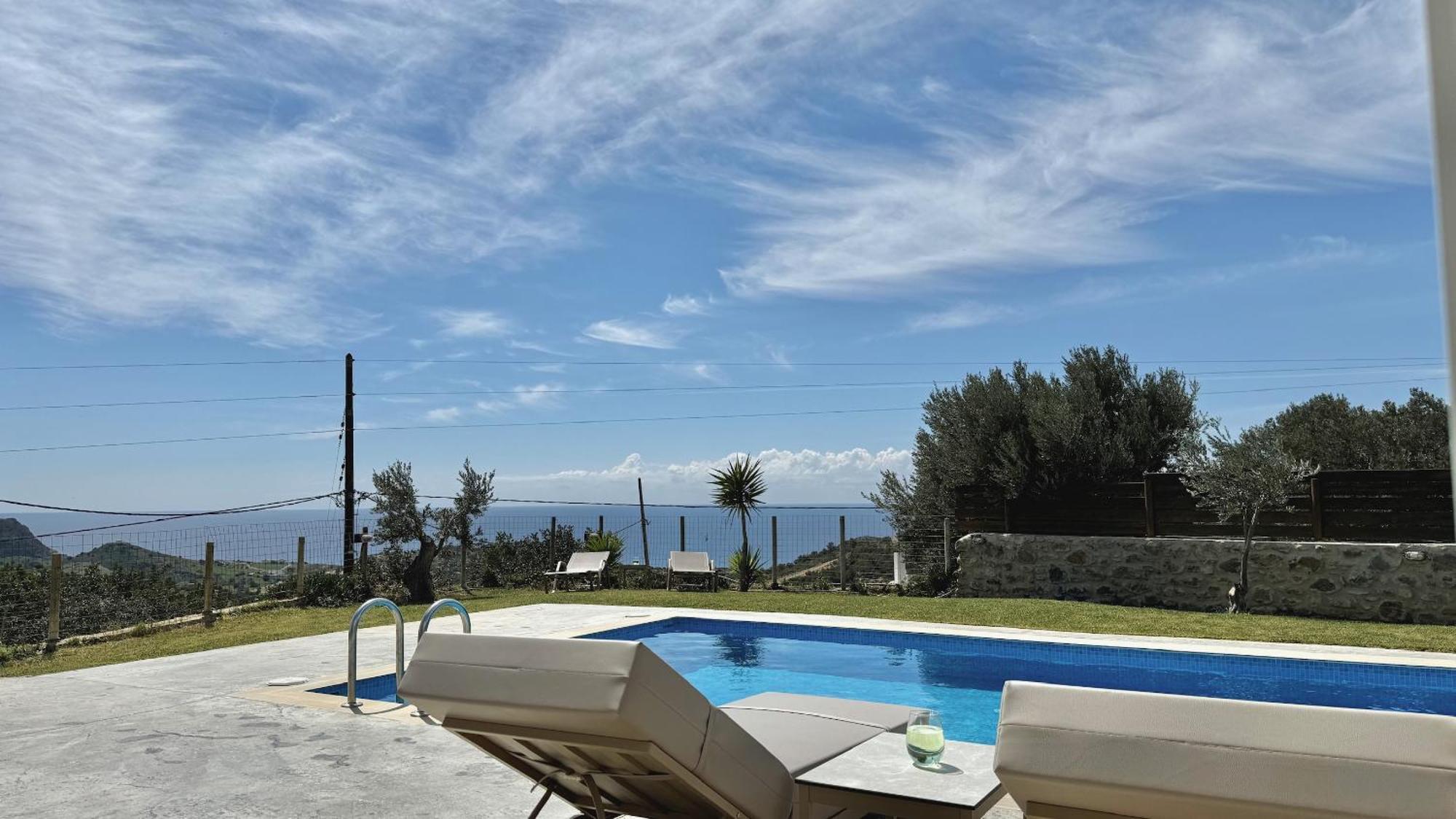 Villa Michael Triopetra Private Villa, Private Swimming Pool, Garden, Panoramic Sunset Esterno foto